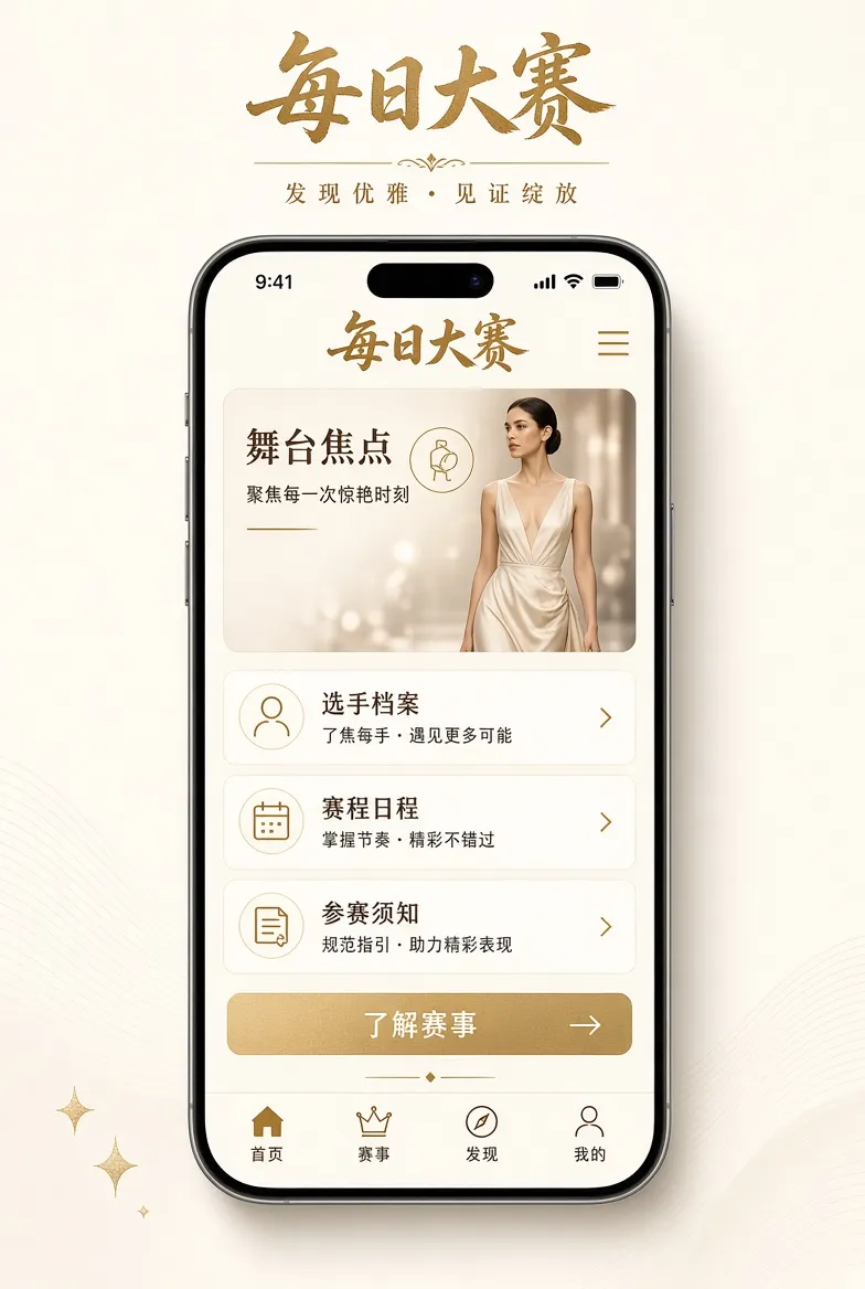 每日大赛APP视觉